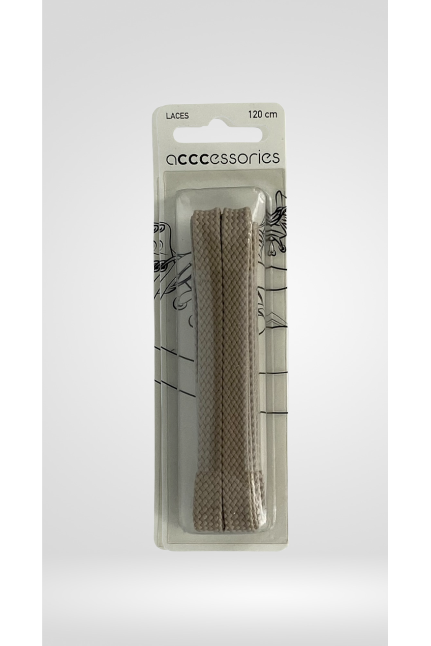 
                ACCCESSORIES - Sznurówki do obuwia beżowe - 5904862221618