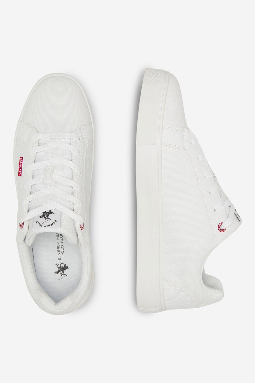 Vászoncipő Beverly Hills Polo Club FEHÉR - 5905588355786