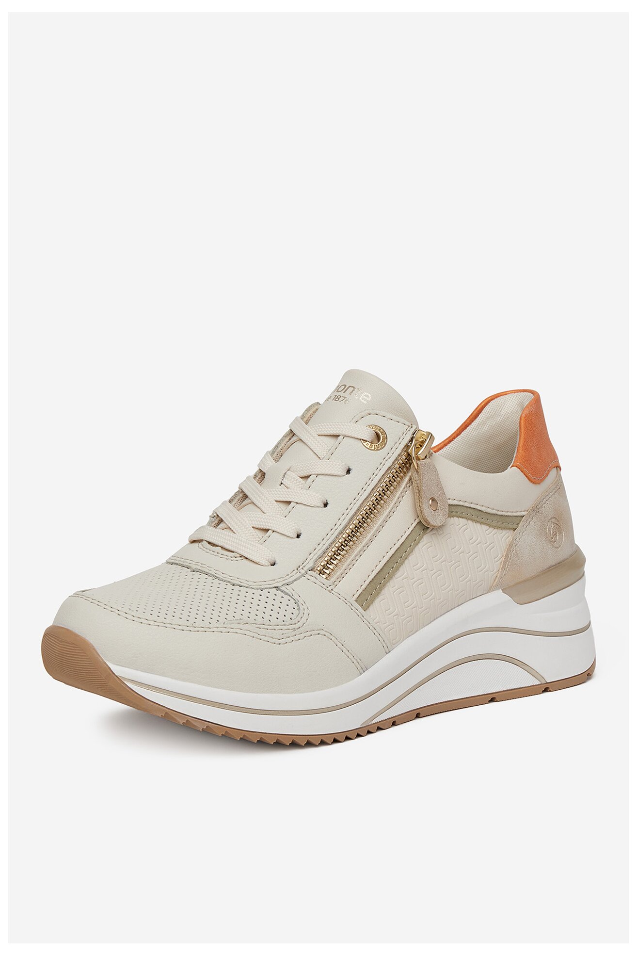 Sneakers Remonte D0T10-80 Beżowy jasny