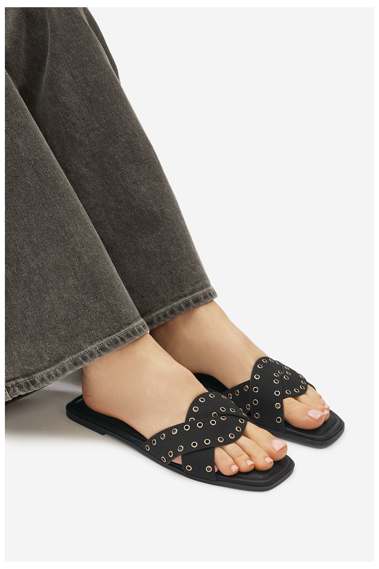 Șlapi Jenny R07072024 NEGRU