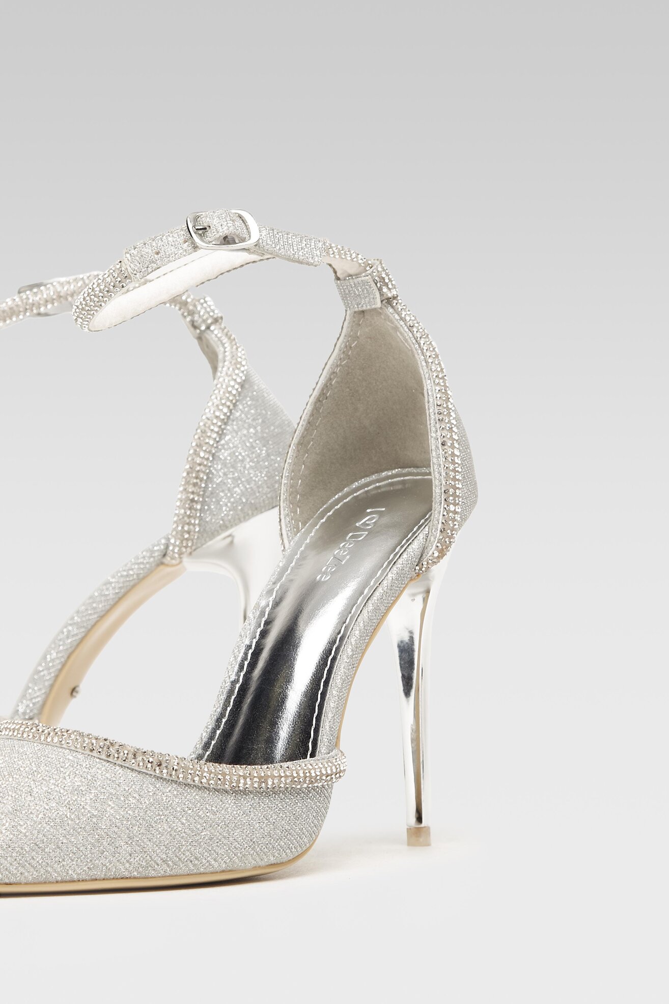 Czółenka DeeZee LAAB4503-A2 Srebrny