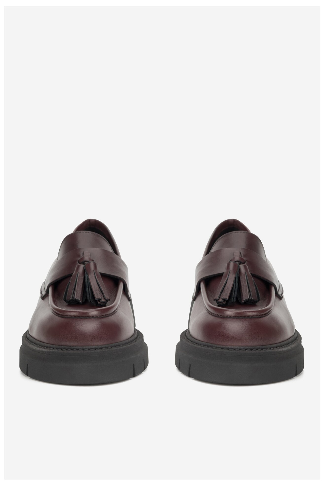 Mokasíny Gino Rossi GRACE-I24-26375NB BORDÓ