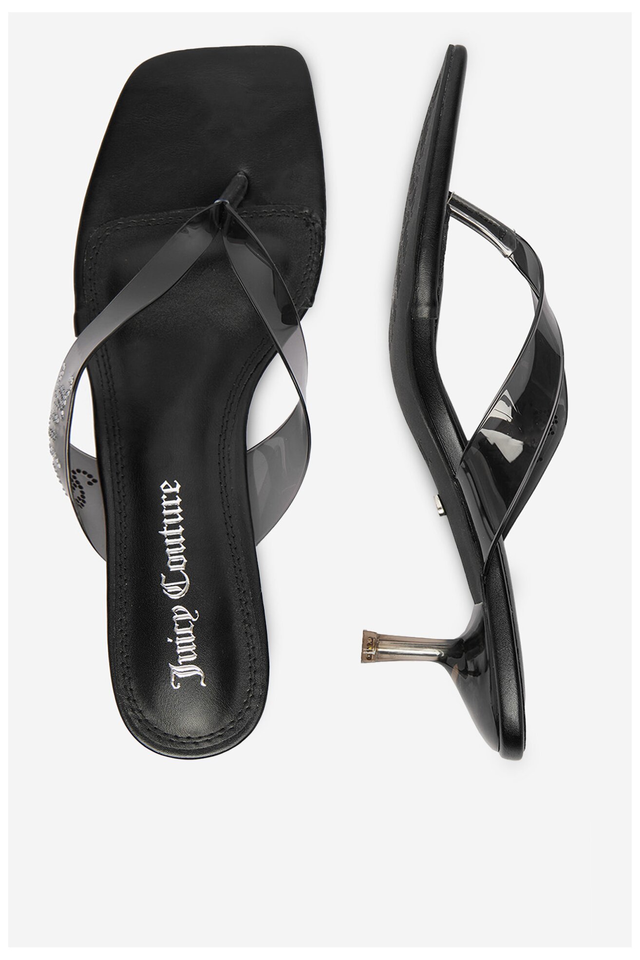 Klapki Juicy Couture EO-259-130-01 Czarny