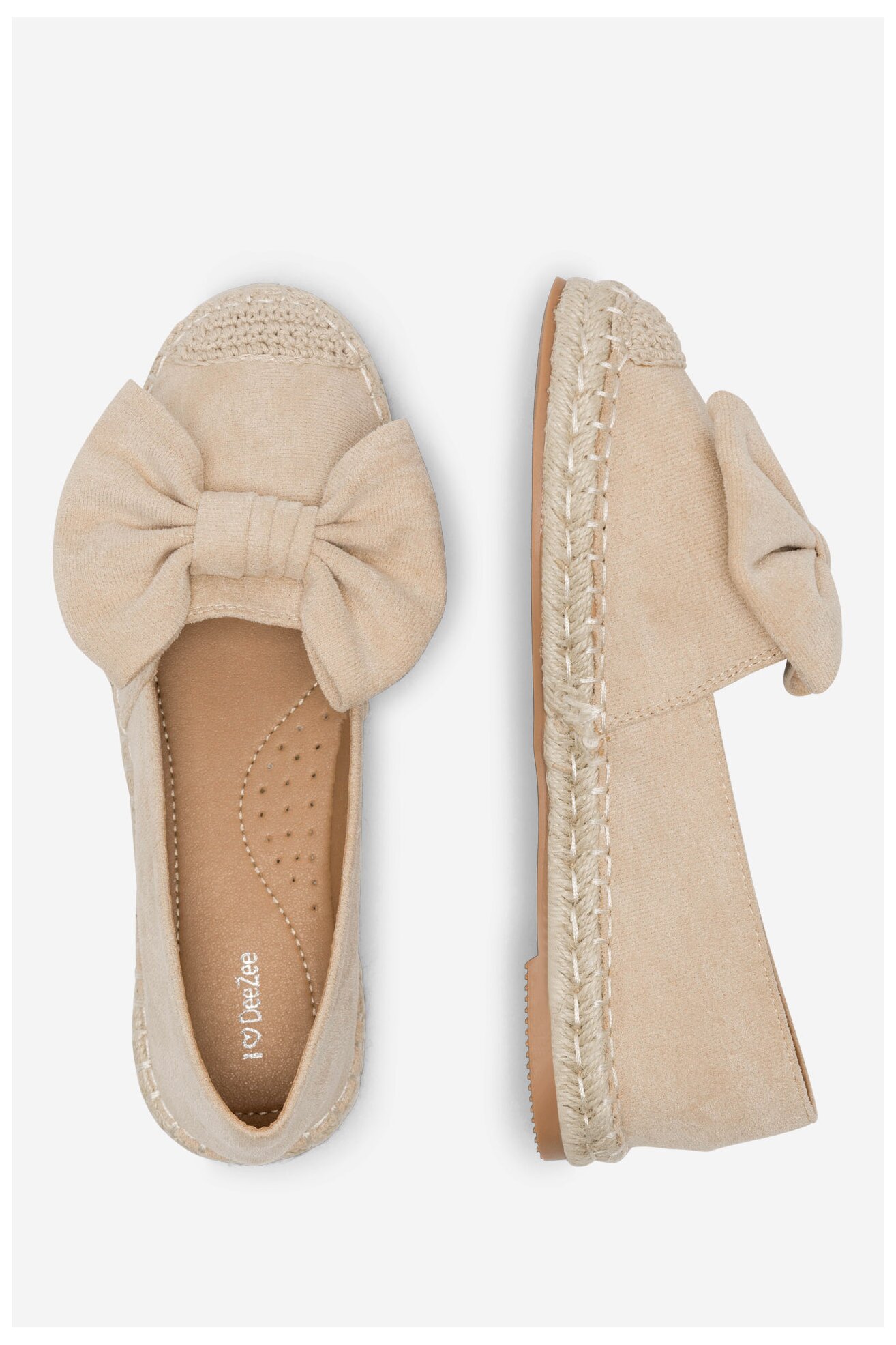 Espadryle DeeZee KL601-69 Beżowy