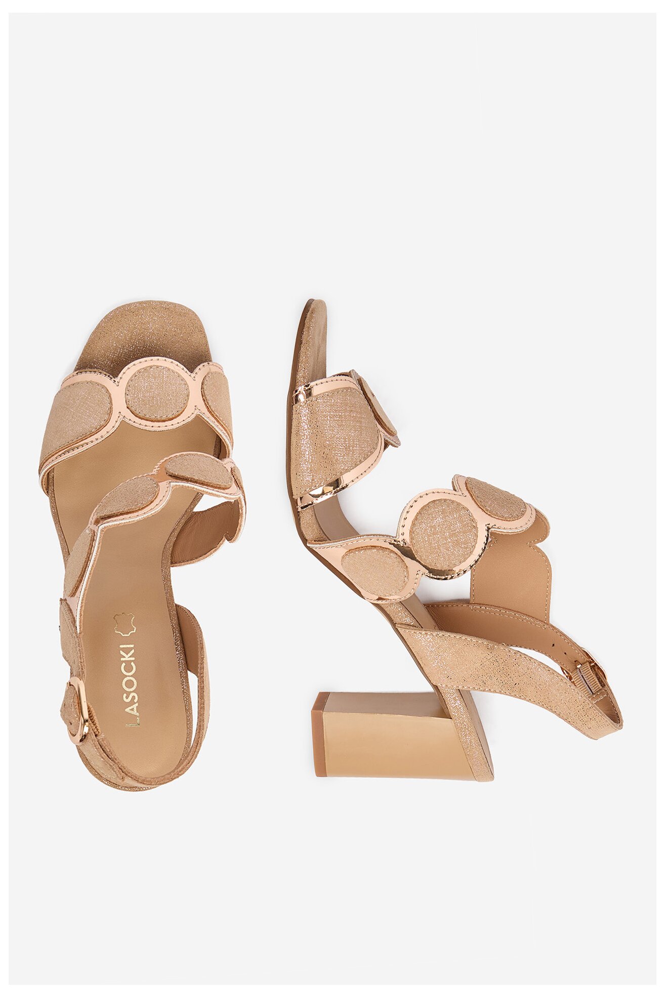 Sandały Lasocki CEO-WS3119-2Z Beżowy