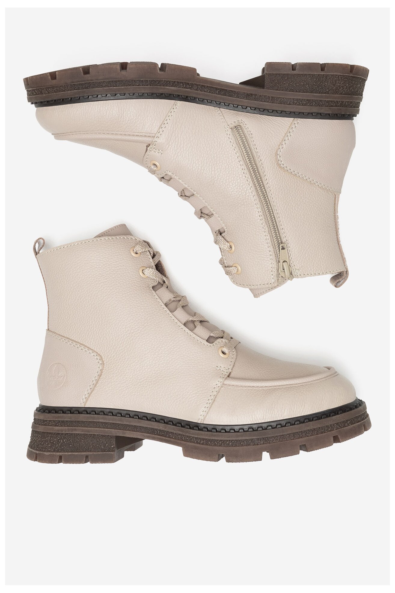 Trzewiki Rieker Z9800-60 Beżowy