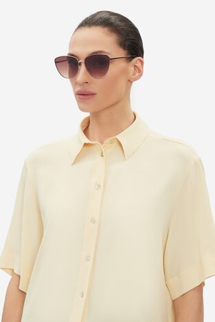 Ženske sunčane naočare Jenny 4WF-016-SS25 ZLATNA