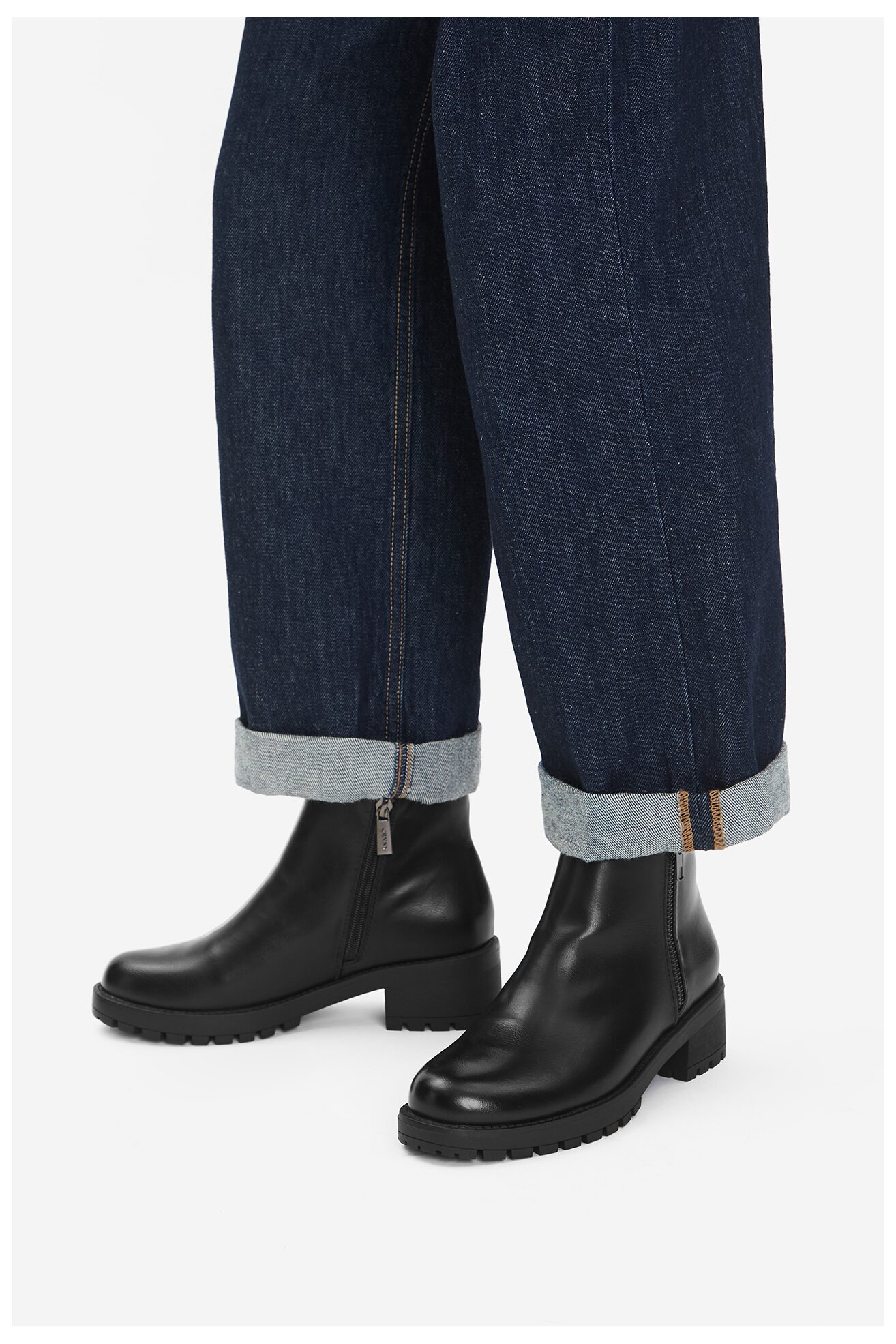 Botki Jenny CEO-JILL HY12618-3 Czarny