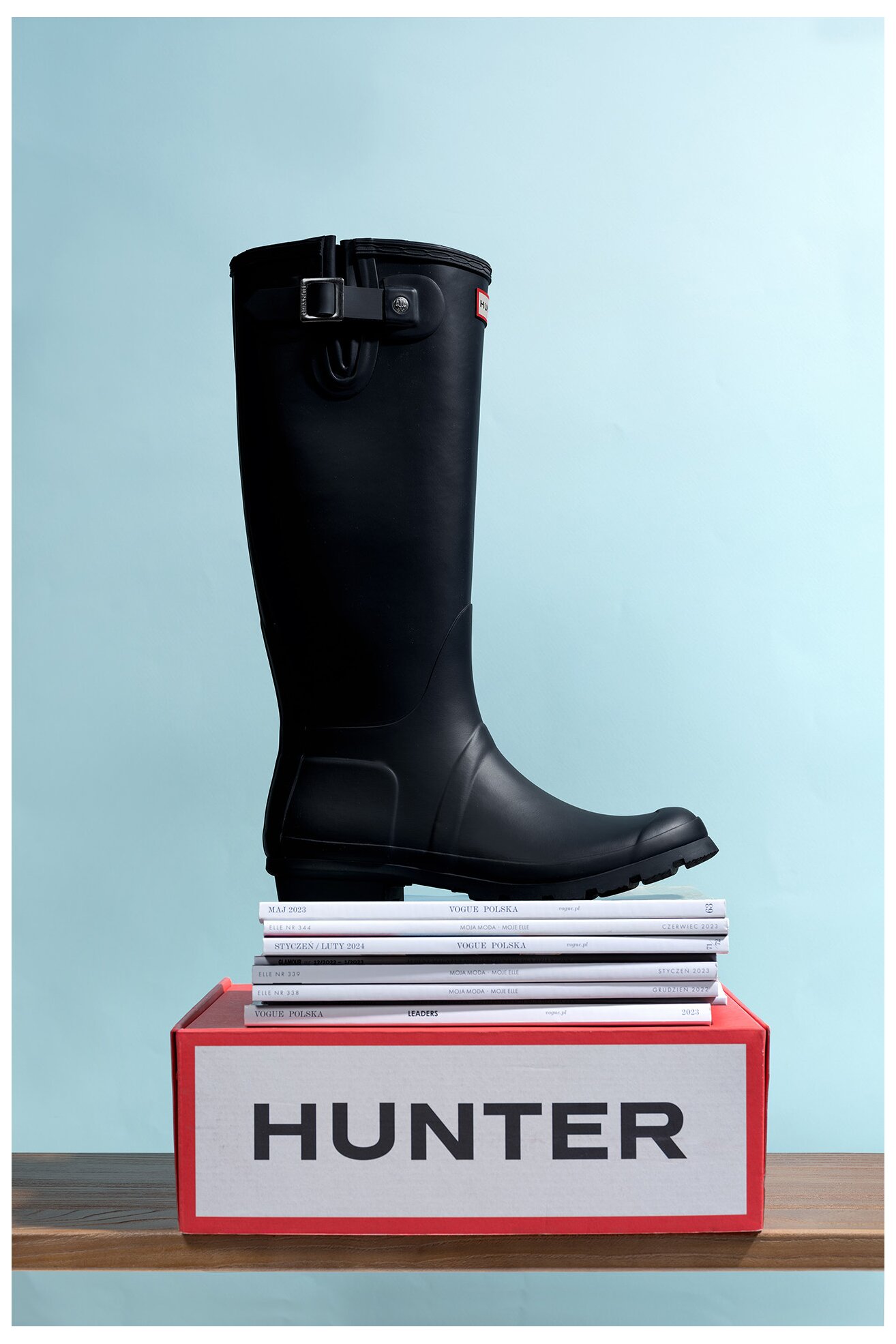 Cizme de cauciuc HUNTER HFW-006 BLEUMARIN