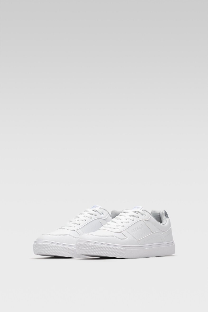 Sprandi - Obuwie sportowe pastelowe białe - 5903698899336