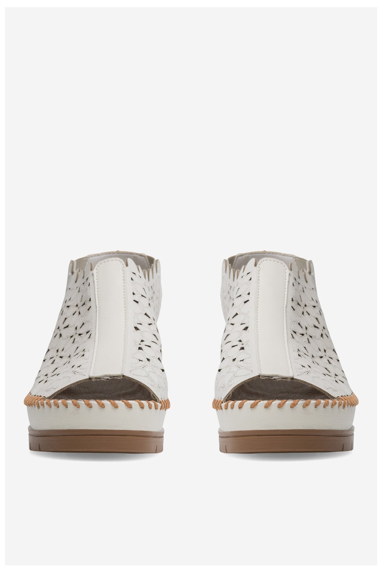 Sandały Rieker 60355-80 Biały