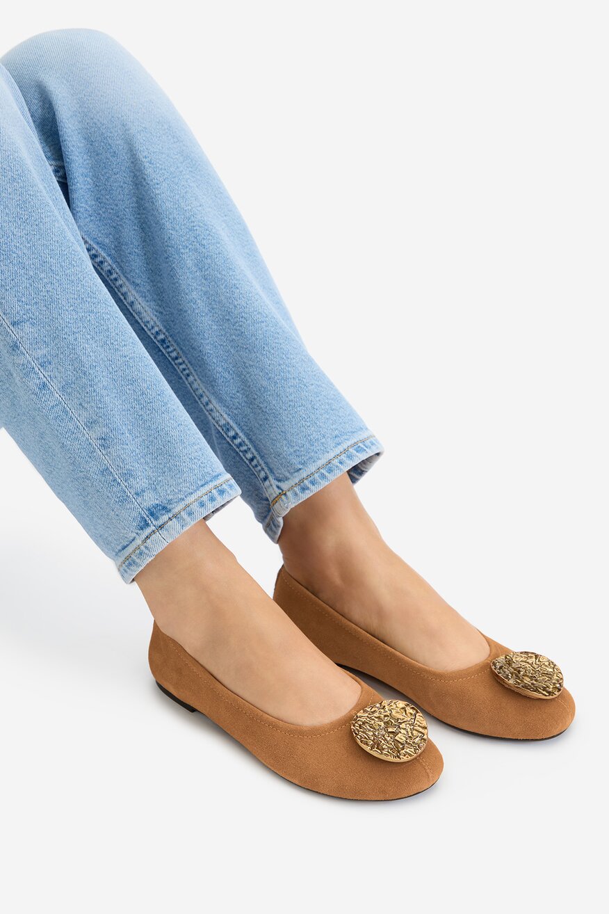 
                Baleriny Mexx CAMEL - 5906751970850