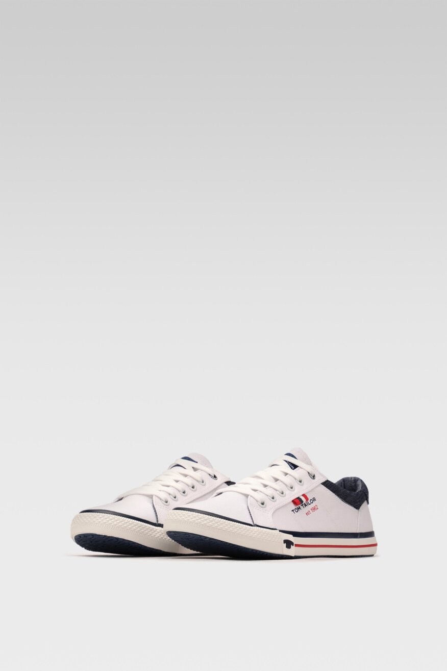 
                Tom Tailor - Trampki pastelowe białe - 5903698432915