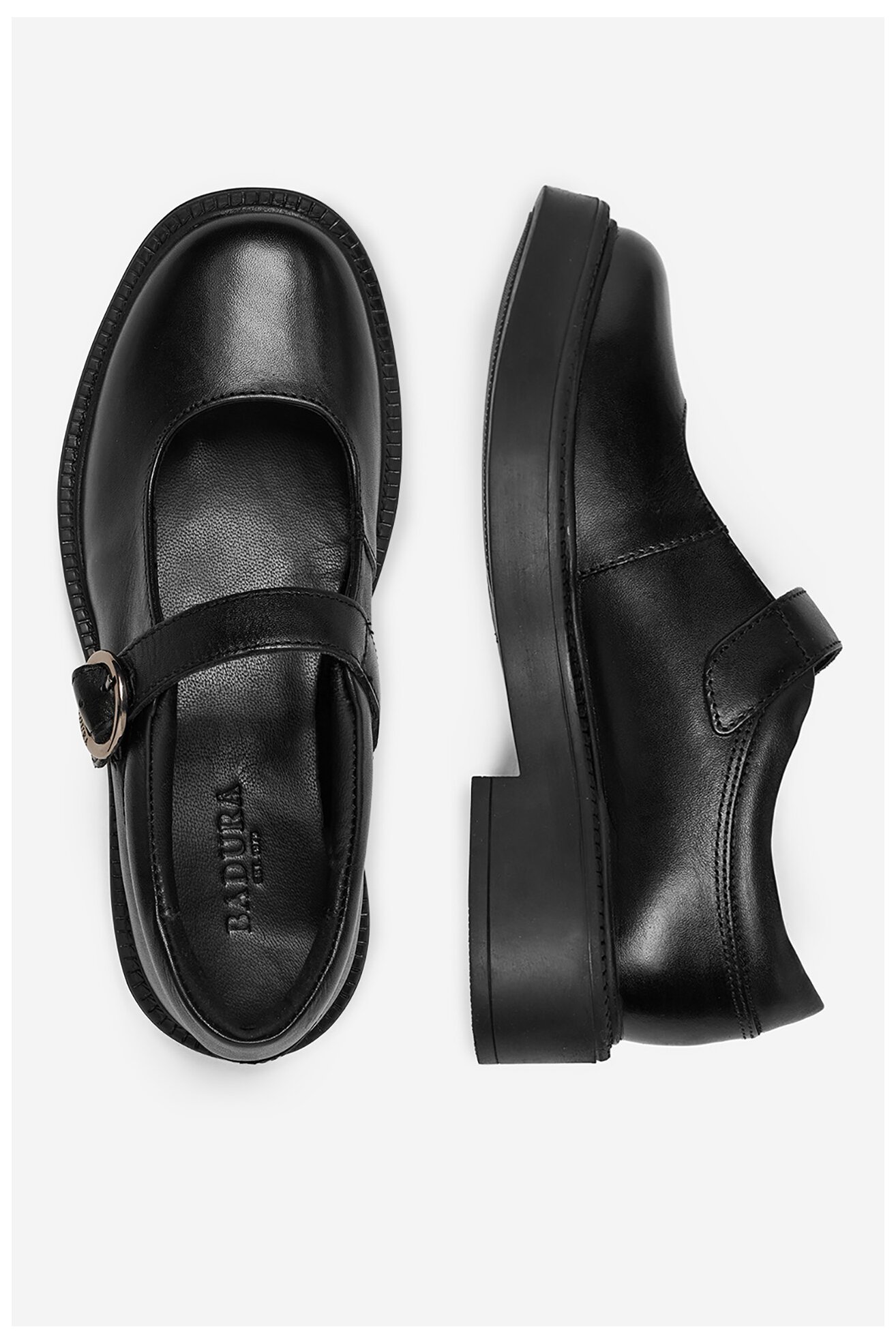 Półbuty Badura EO-CI12-B103-01 Czarny