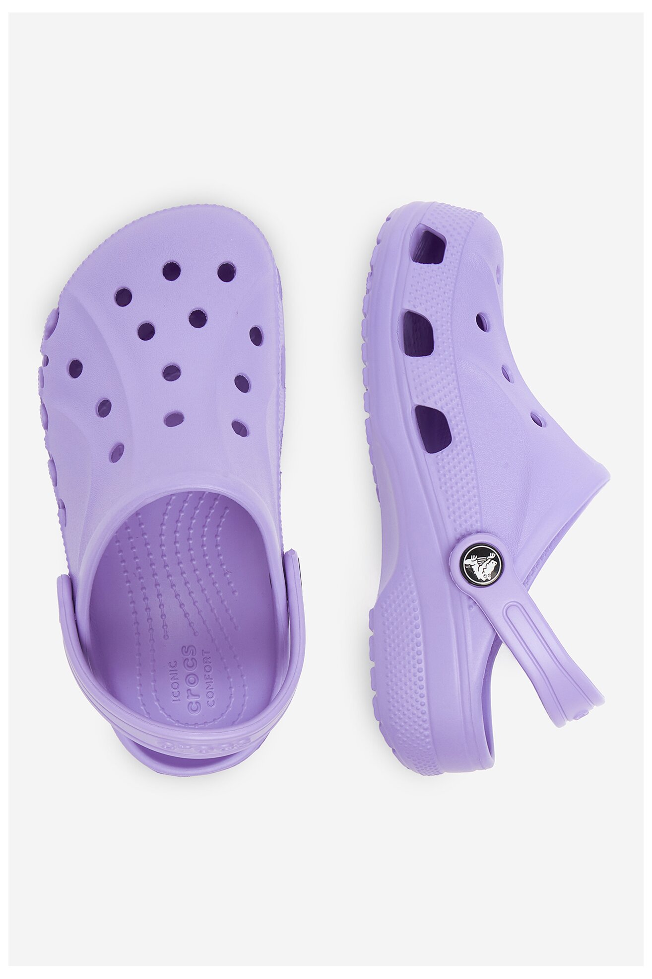 Klapki basenowe Crocs BAYA CLOG KIDS 207013-5PY Fioletowy