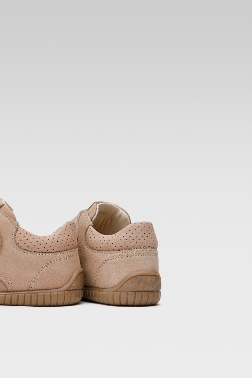 
                Lasocki Kids - Półbuty skórzane na rzepy - 5904862610733