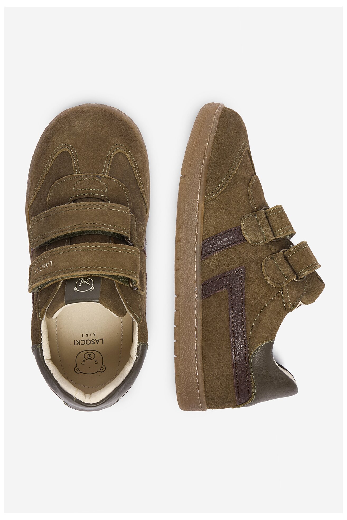 Półbuty Lasocki Kids CEO-CI12-LEMON-02A(II)CH Khaki