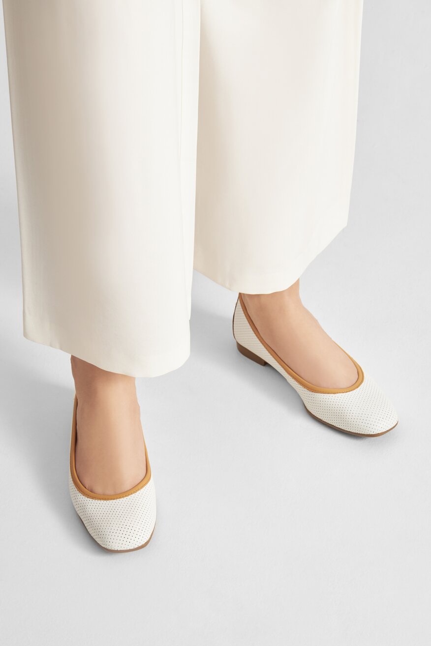 Lasocki - Baleriny skórzane - 5904862574462