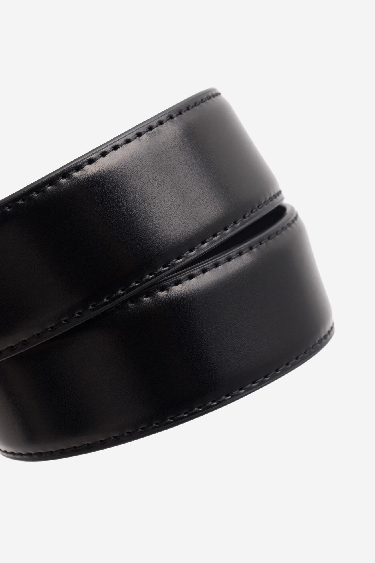 Pasek męski Gino Rossi 3M2-001-AW23 Czarny