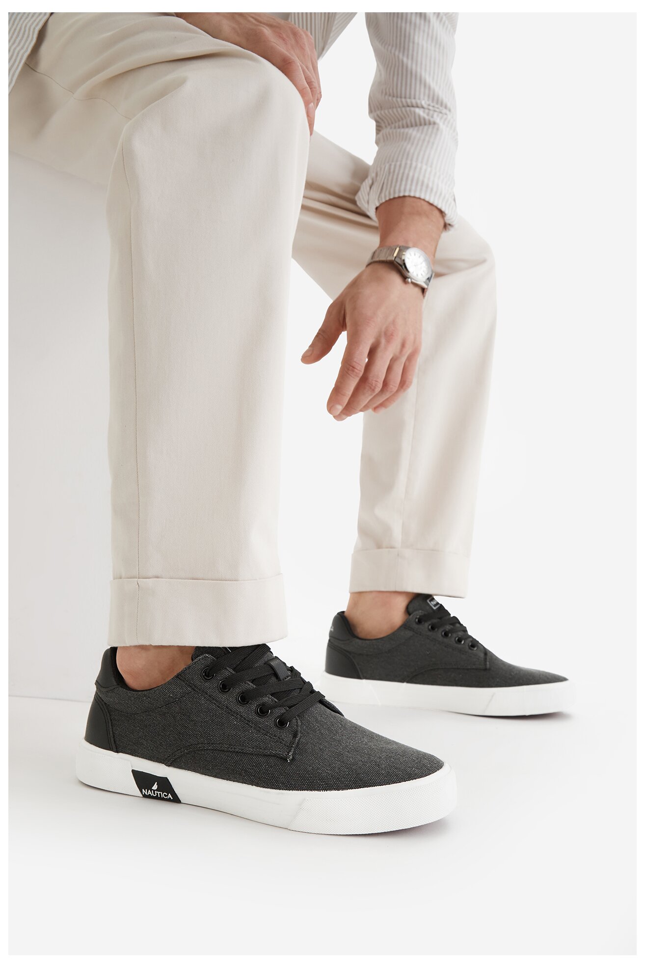 Trampki NAUTICA CWBEO-CIAO-01 Szary