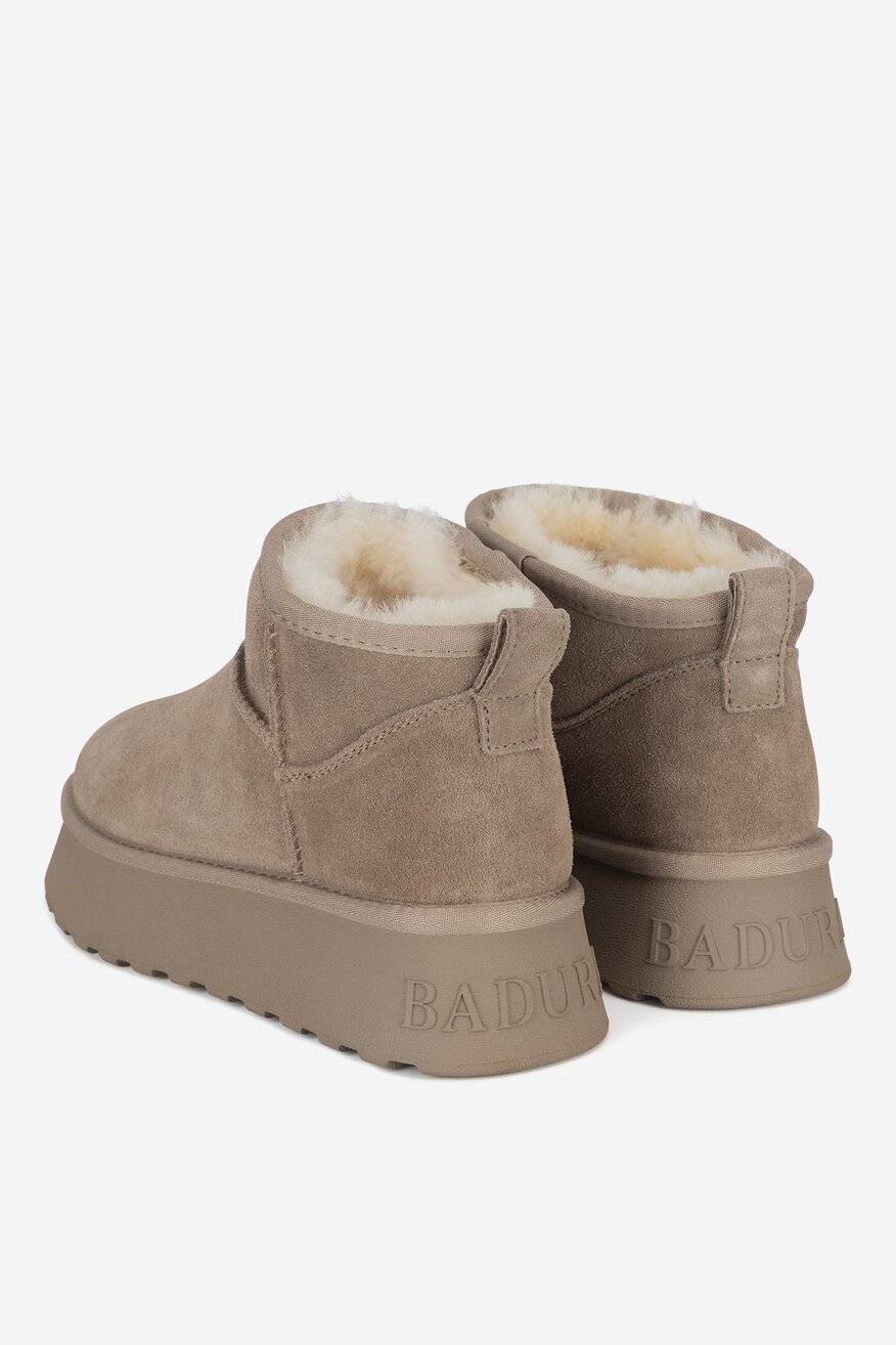 Badura - Śniegowce zamszowe ocieplane - 5906751382035