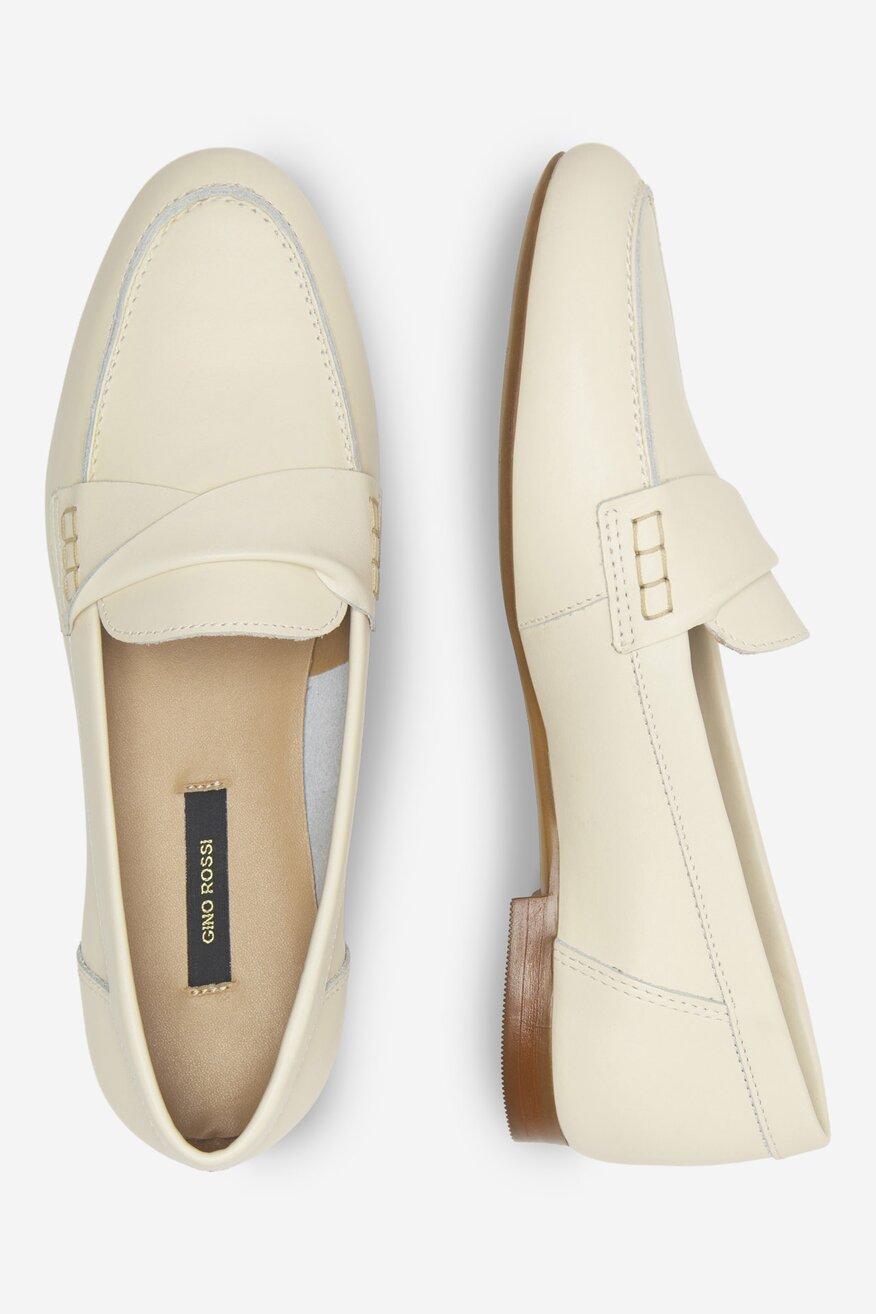 
                Мокасини Gino Rossi СЛОНОВА КОСТ - 5905588479376