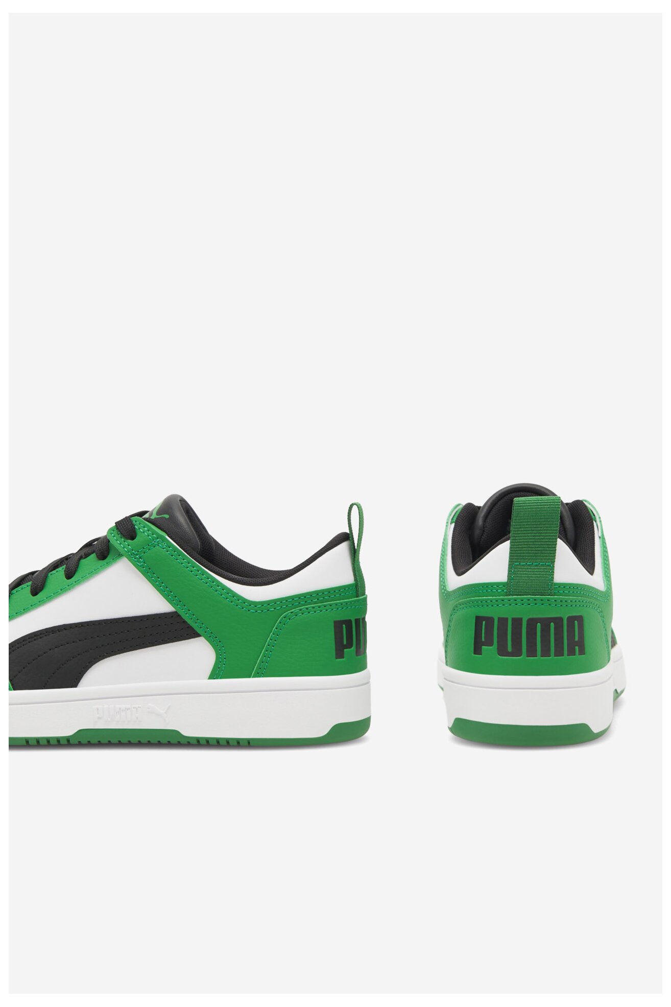 Obuwie sportowe Puma REBOUND LAYUP LO SL JR 37049024 Zielony