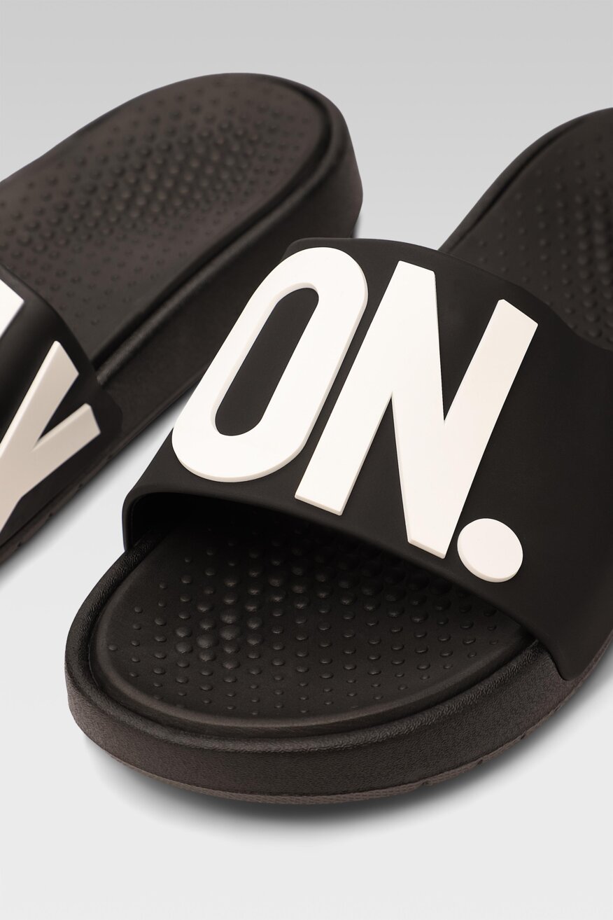 Coqui - Klapki basenowe czarne - 5903698487175