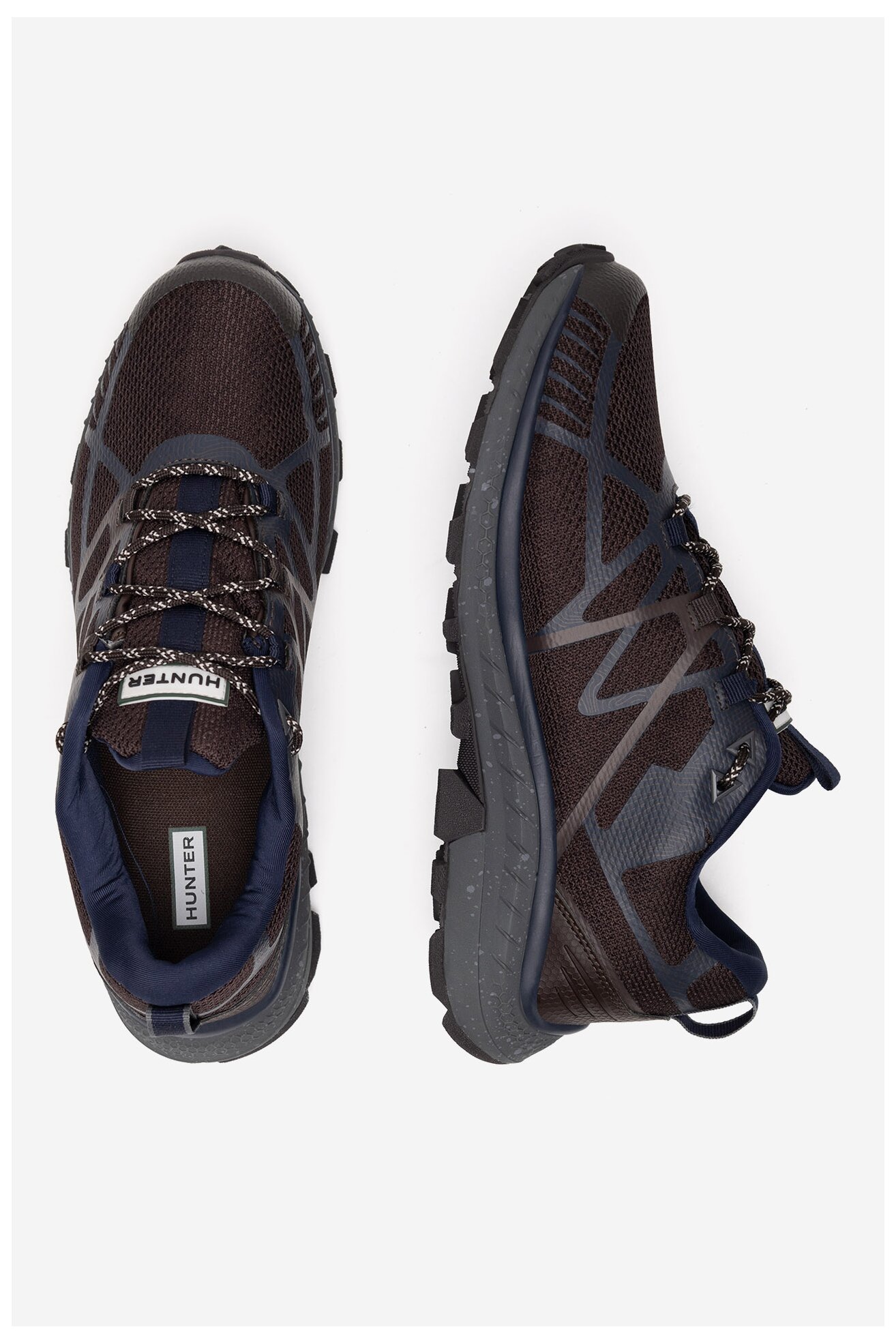 Túracipő HUNTER MAKANA HIKER WP SÖTÉTBARNA