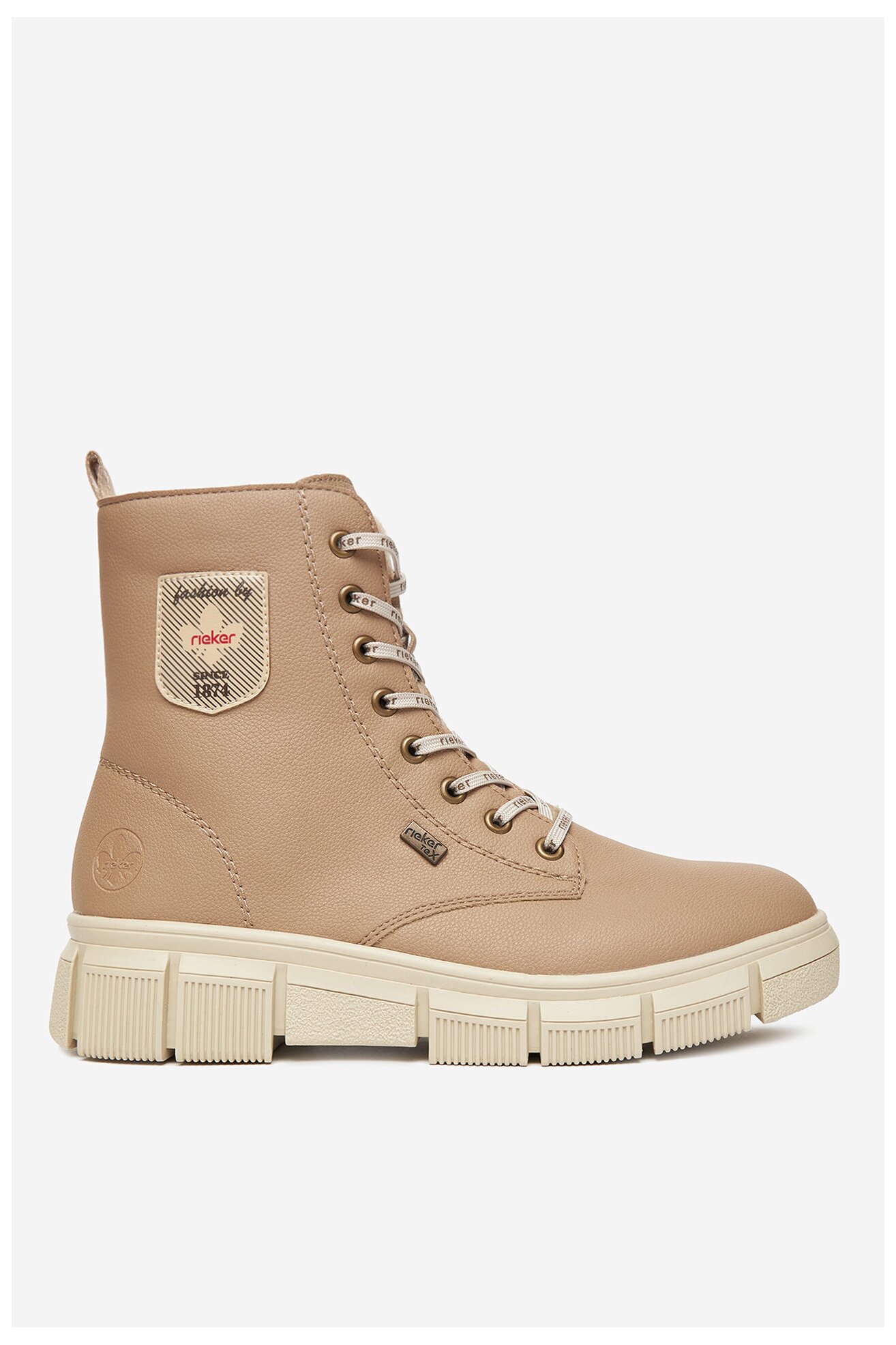 Trzewiki Rieker CEO-X3410-20 Beżowy