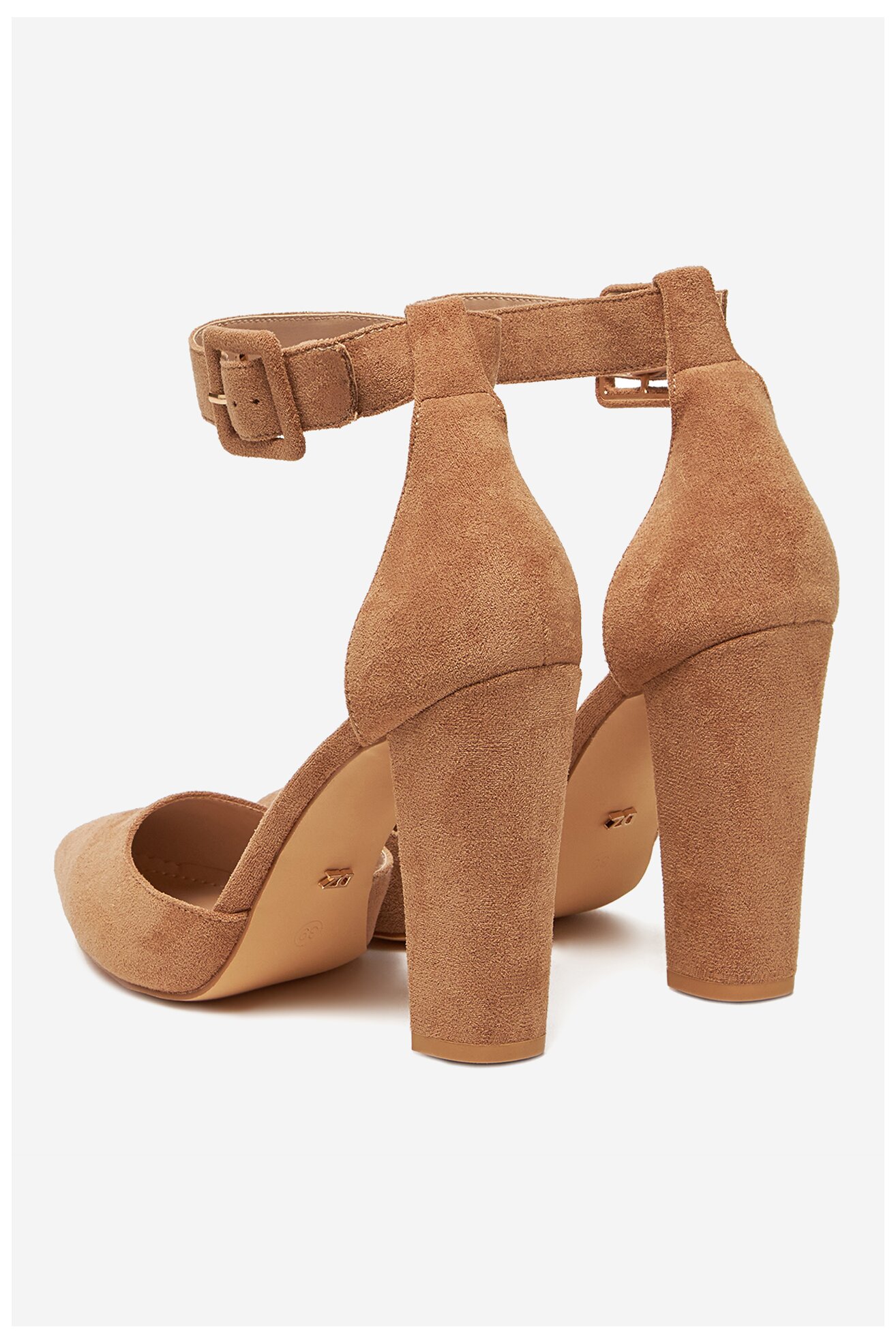 Елегантни обувки DeeZee K539 ТЪМНОБЕЖОВ