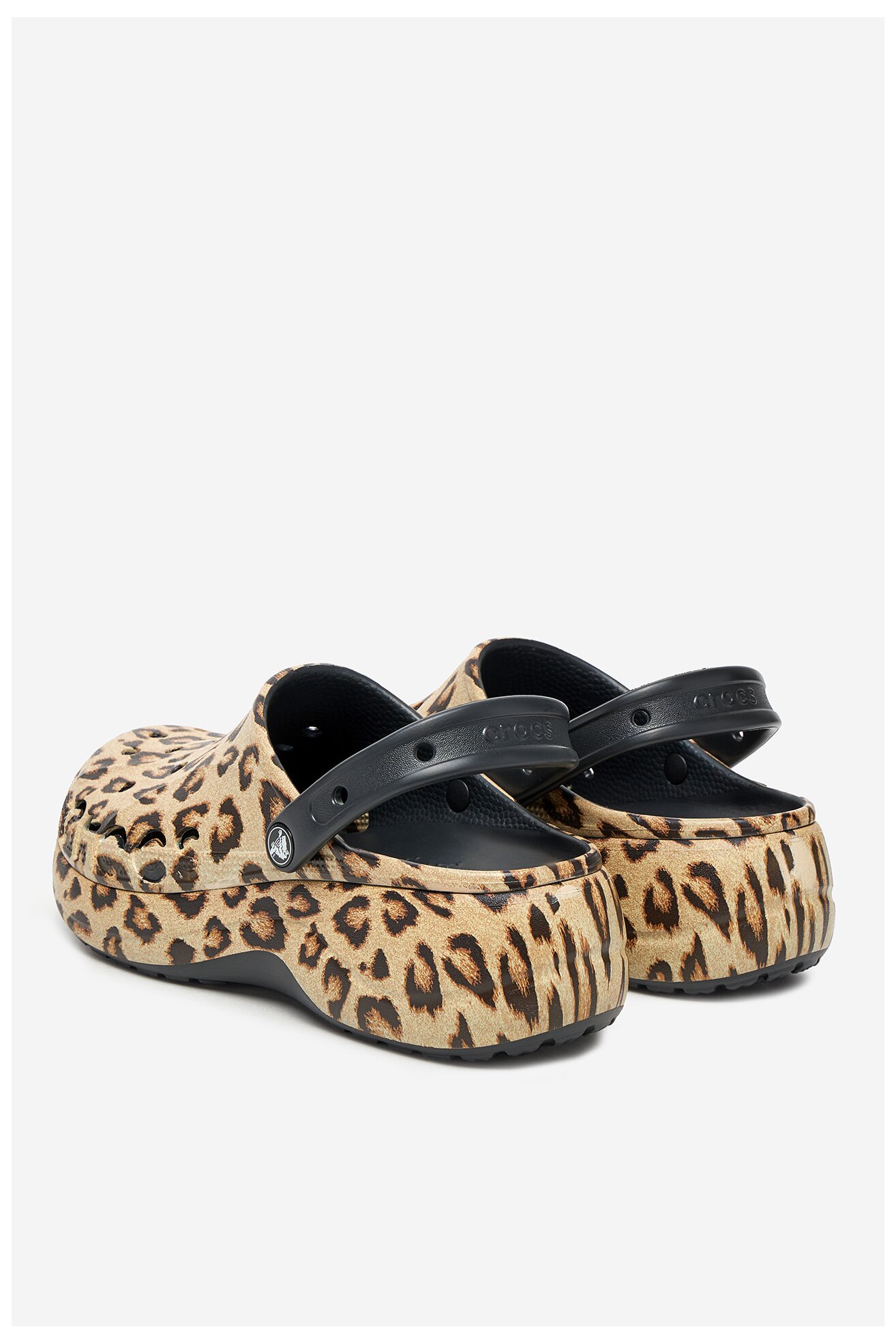 Klapki basenowe Crocs BAYA PLATFORM CLOG 208712-0C4 MIX