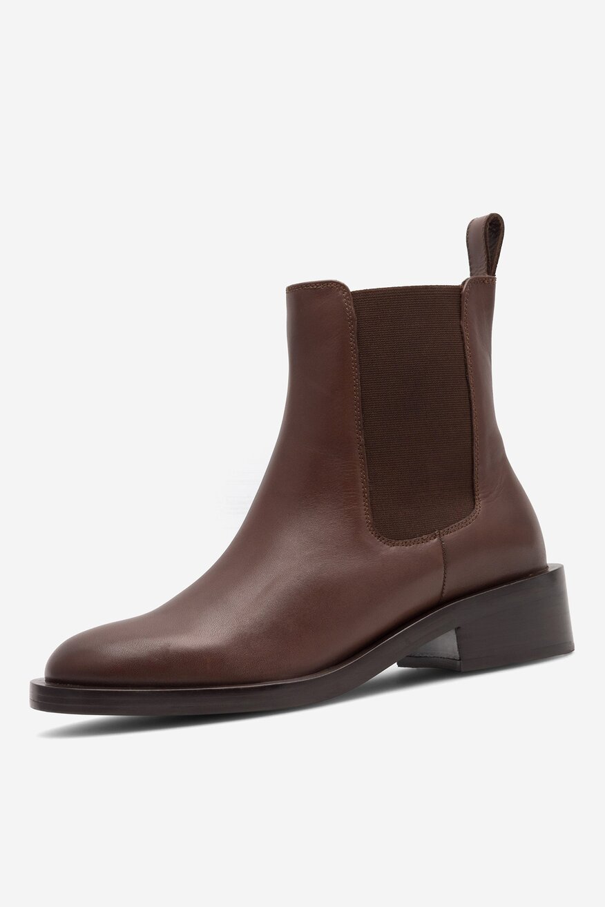 
                Gino Rossi - Skórzane botki - 5905588048527