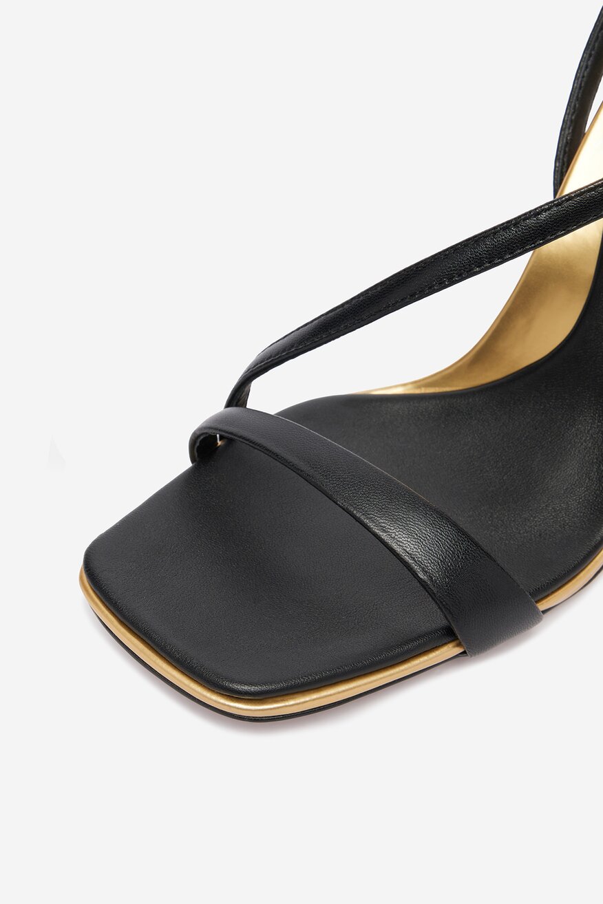 
                EVA MINGE - Sandały skórzane - 5906751796573