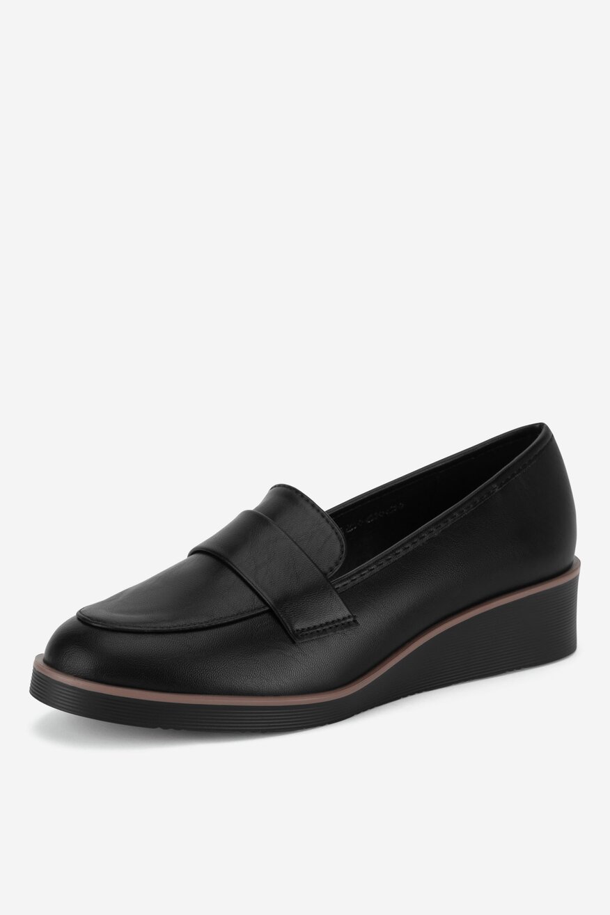 Clara Barson - Loafersy na koturnie - 5905588716266