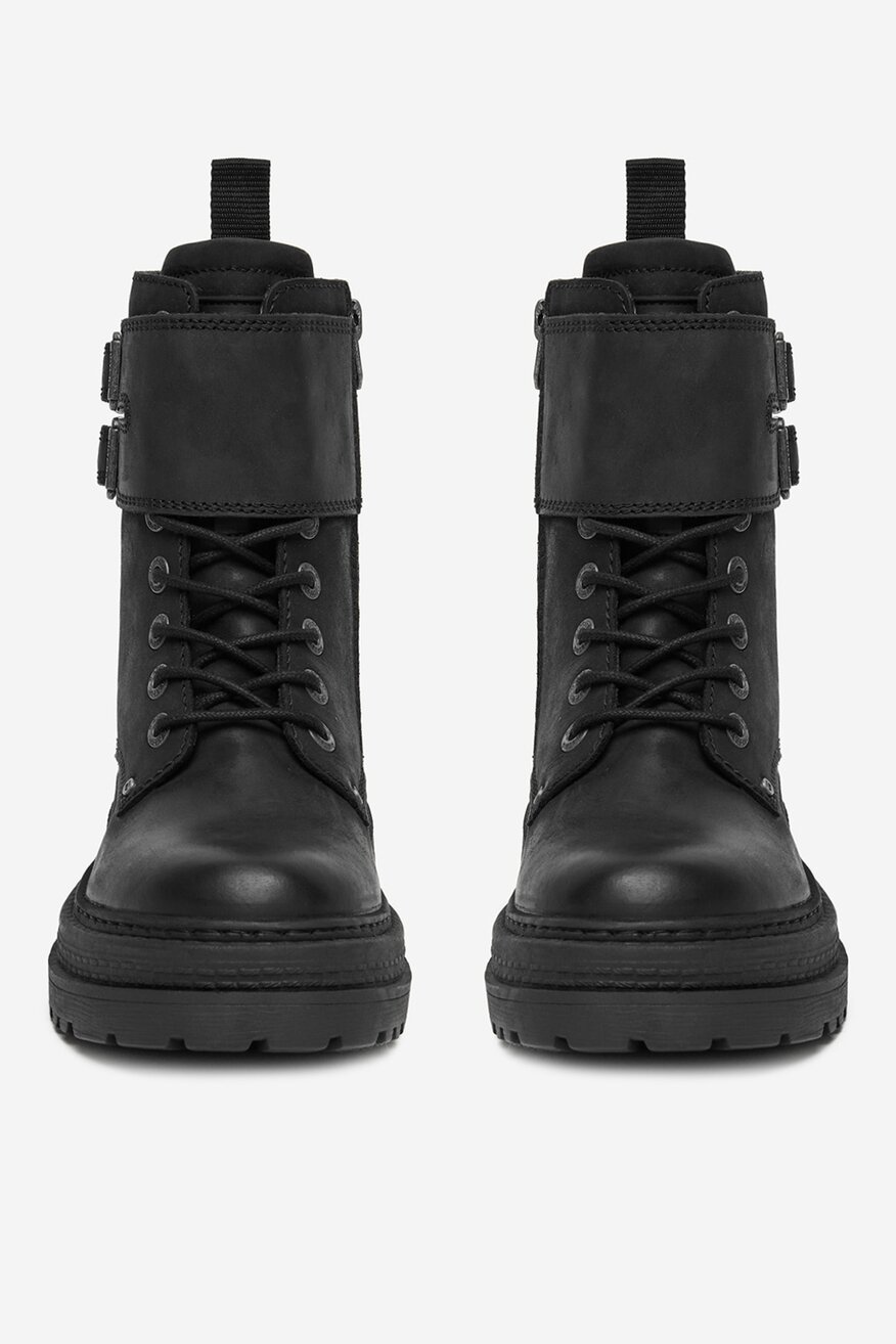 G-STAR RAW - Trzewiki skórzane ocieplane - 5906751407851