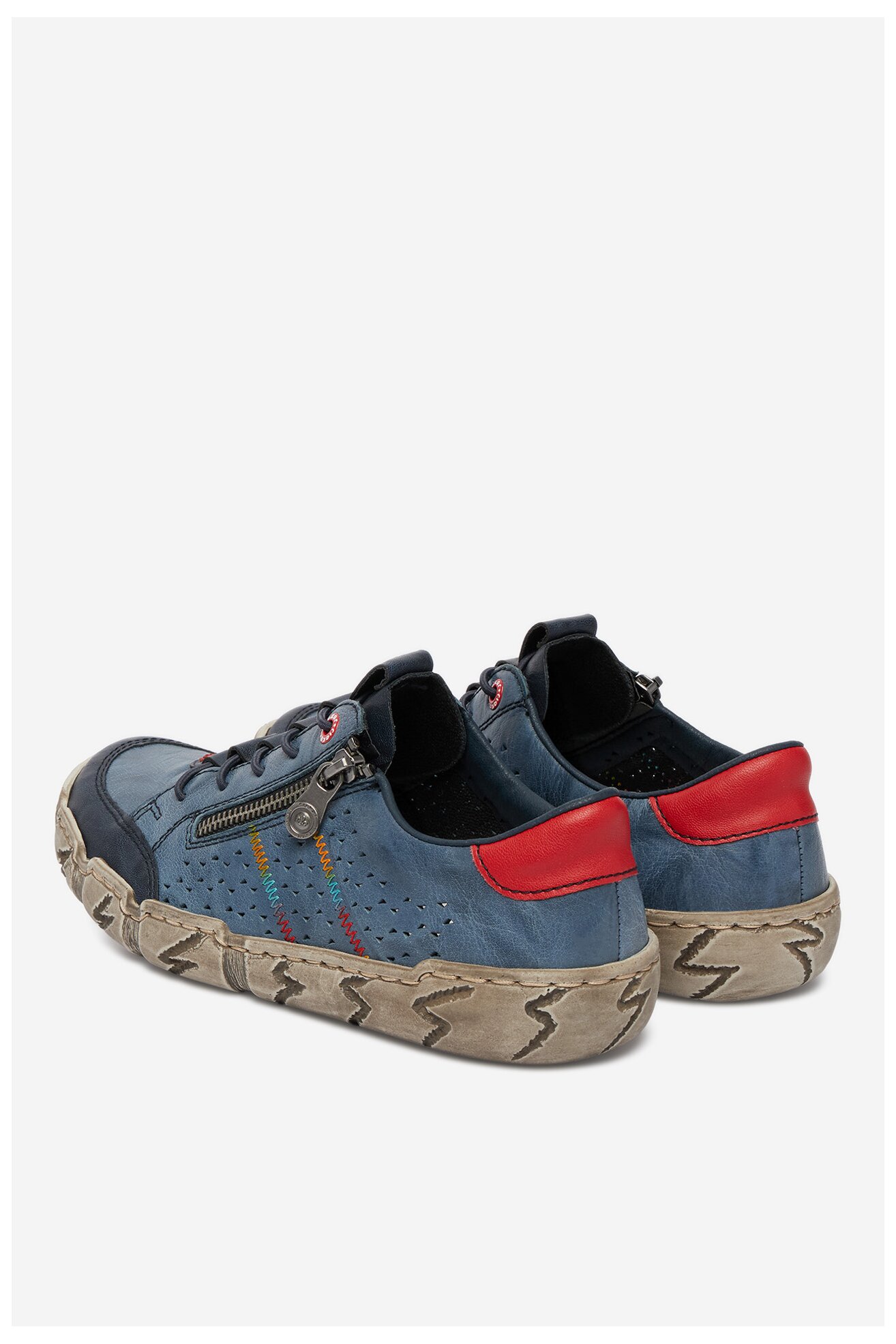 Половинки обувки Rieker CEO-L0357-12 ДЕНИМ