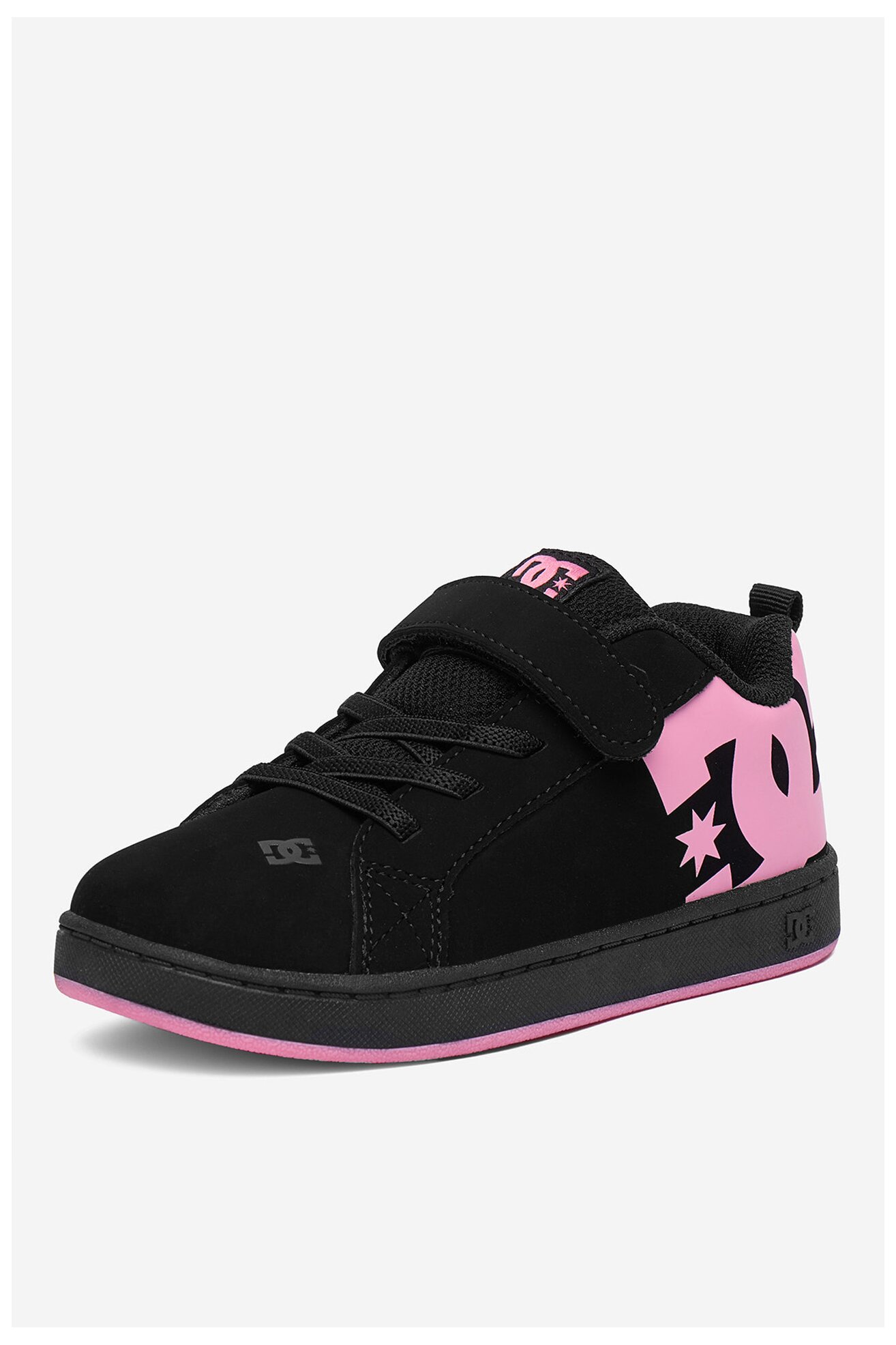 Obuwie sportowe DC Shoes EO-COURT GRAFFIK ELASTIC TODDLER DC02547003 Czarny