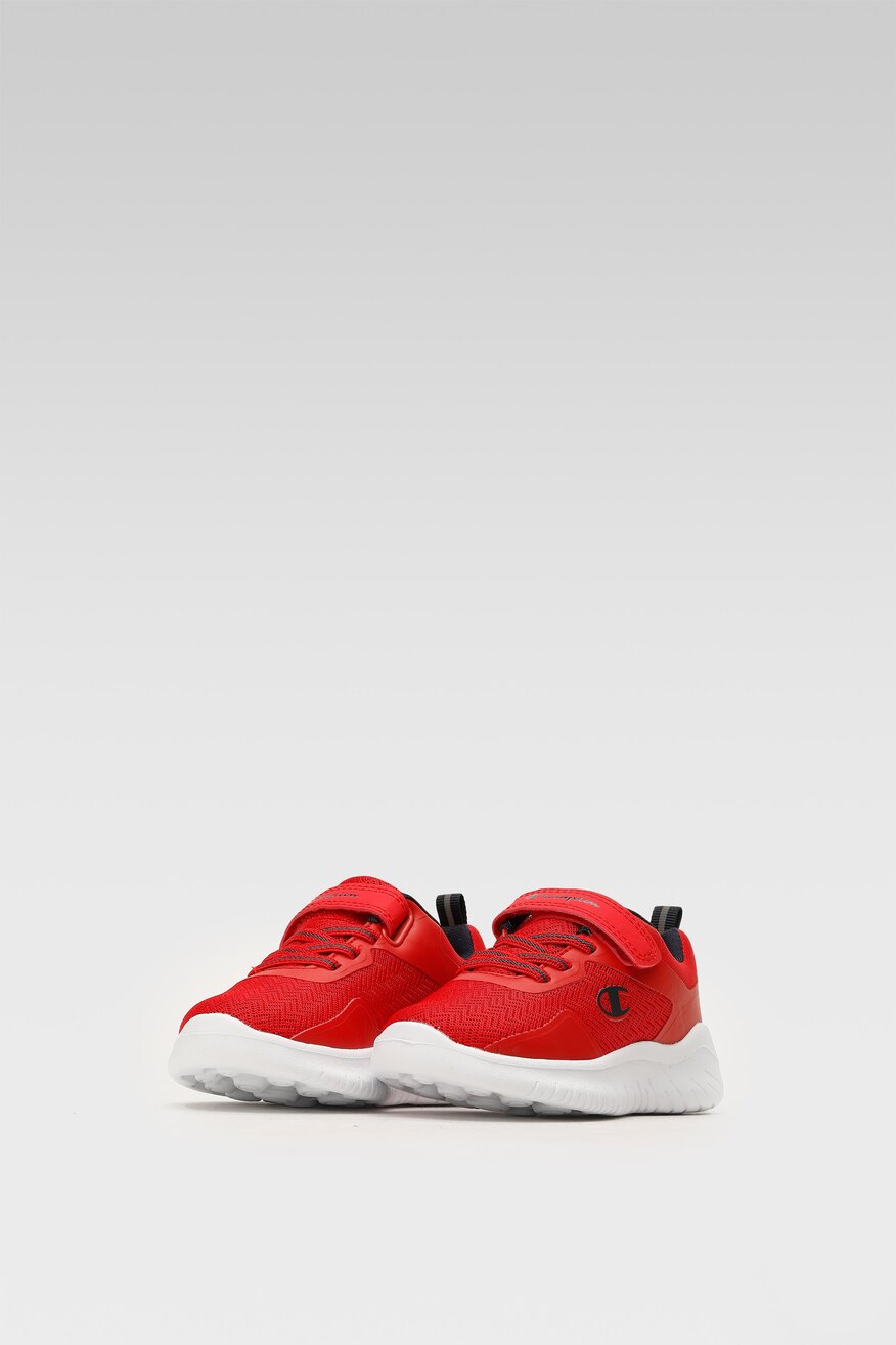 
                Champion - Obuwie sportowe czerwone na rzep - 5903698776125