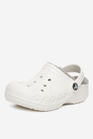 Шльопанець для басейну Crocs C-BAYA LINED CLOG K 207500-11H БІЛИЙ