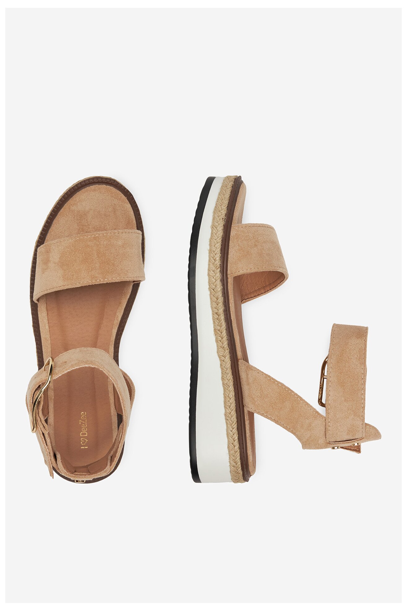 Sandály DeeZee WS091-01 BÉŽOVÁ