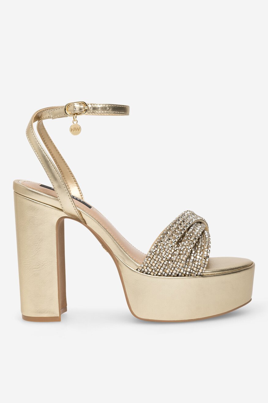 Sandály NINE WEST ZLATÁ - 5905588592594