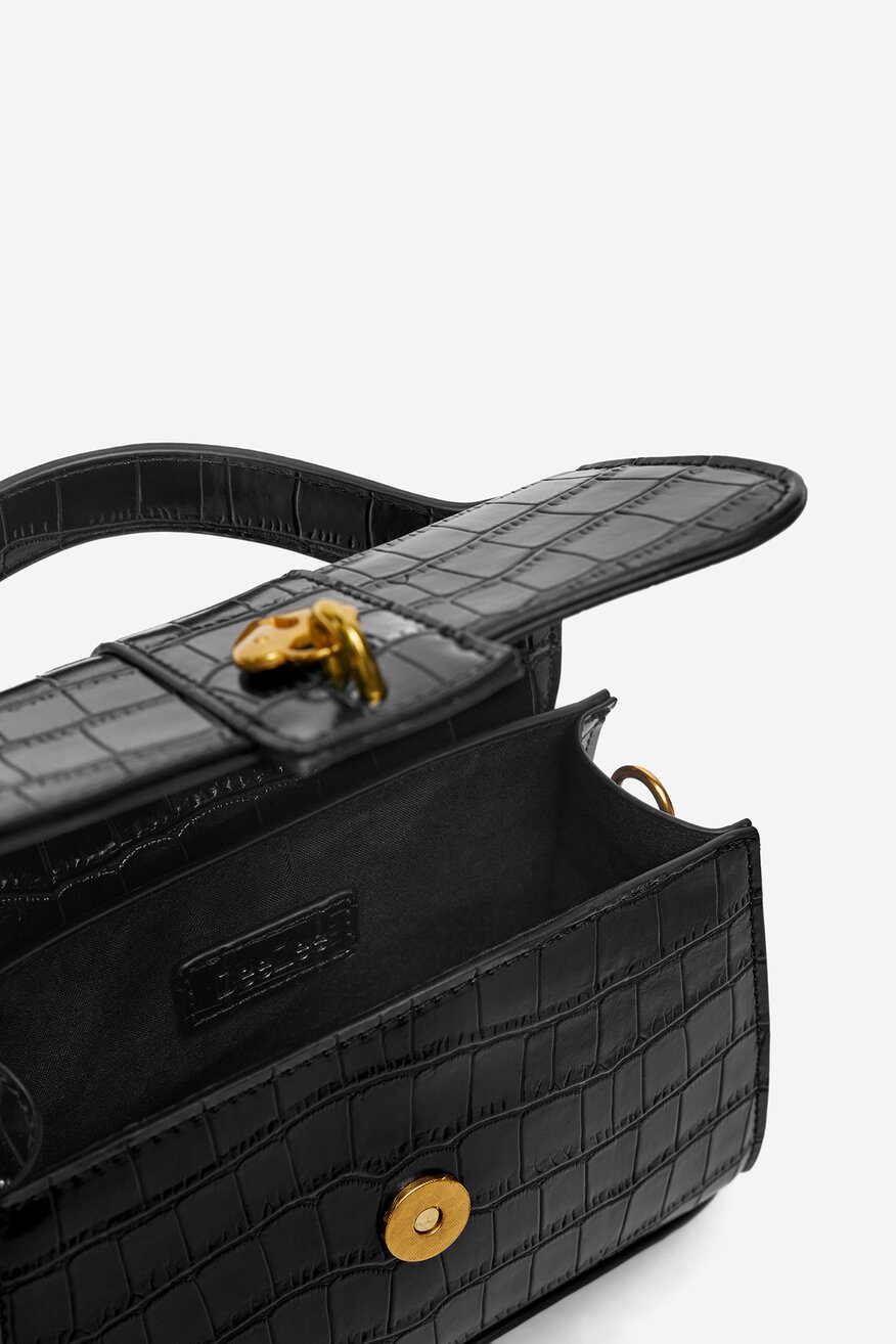 
                DeeZee - Mała torebka kuferek - 5906751092286