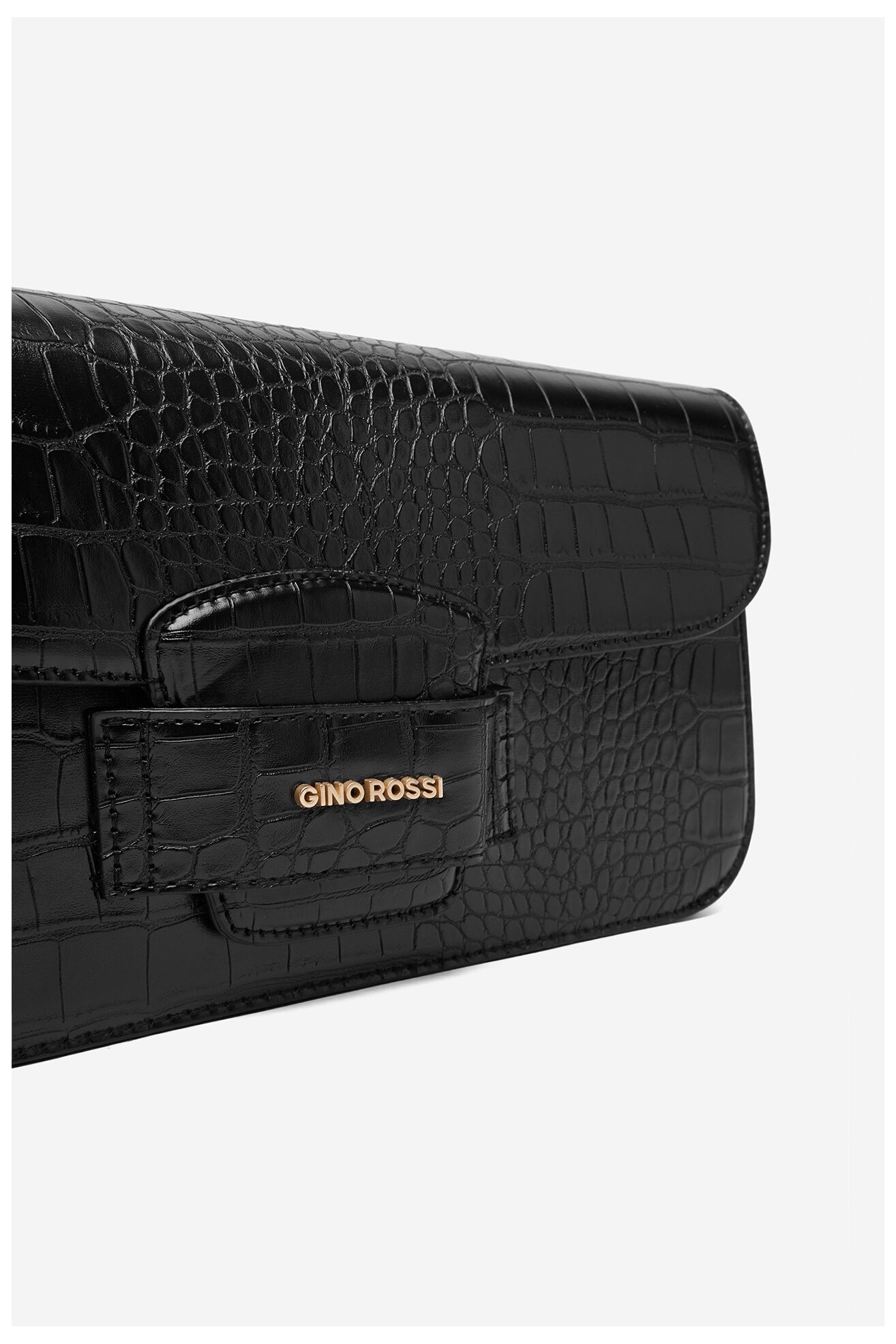 Сумка З Ремінцем Gino Rossi EO-LDA8554A ЧОРНИЙ