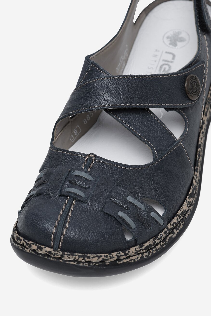 
                Rieker - Skórzane sandały - 2230056240756