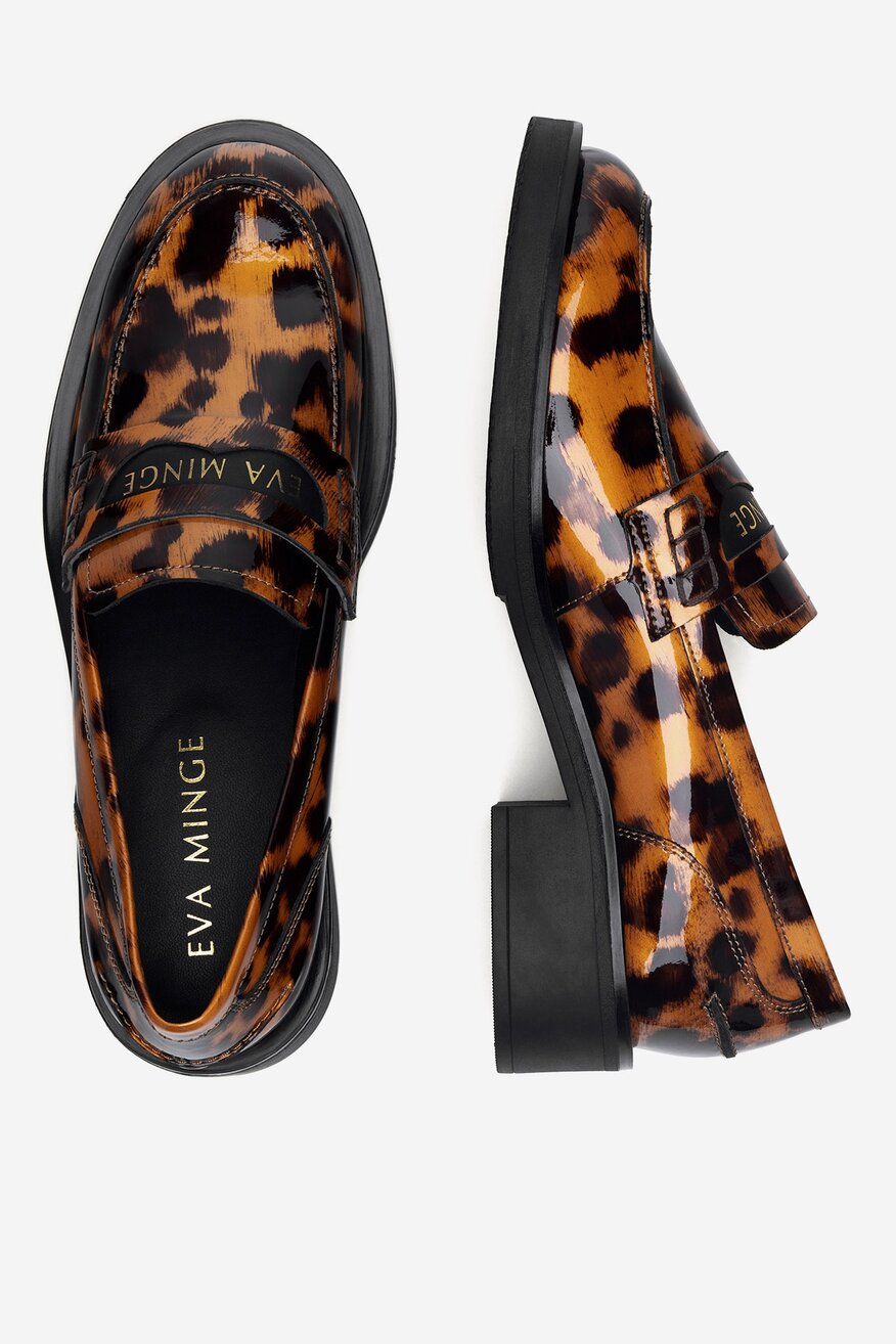 Mocasini EVA MINGE MARO ÎNCHIS - 5905588876861