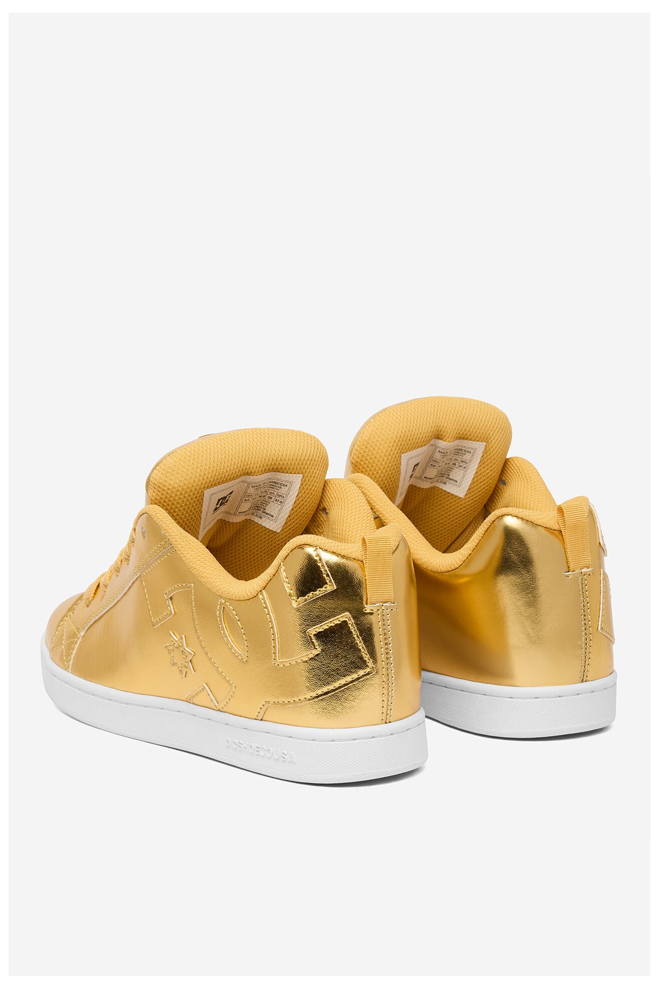Кросівки спортивні DC Shoes EO-COURT GRAFFIK DC01662116 ЗОЛОТИЙ