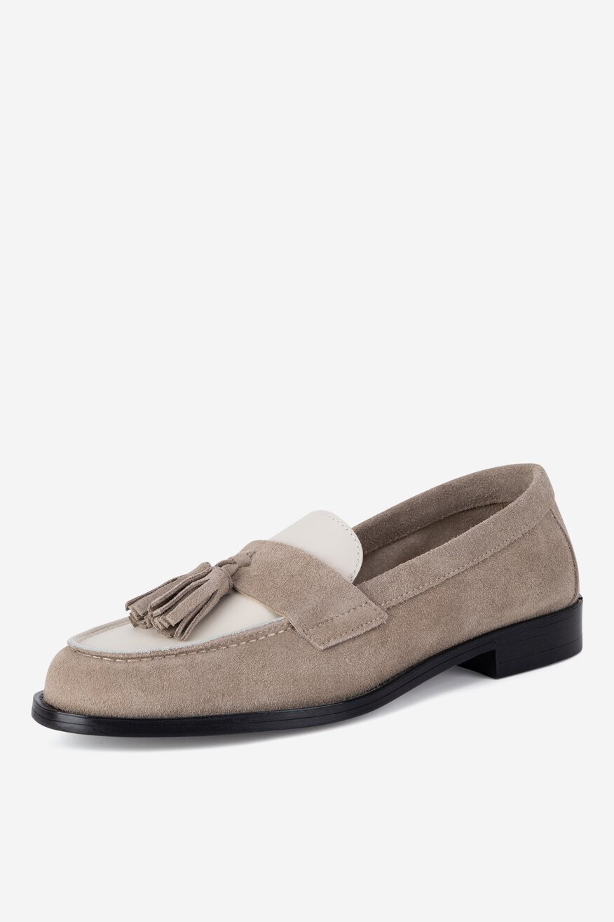 Gino Rossi - Loafersy zamszowe - 5906751018989