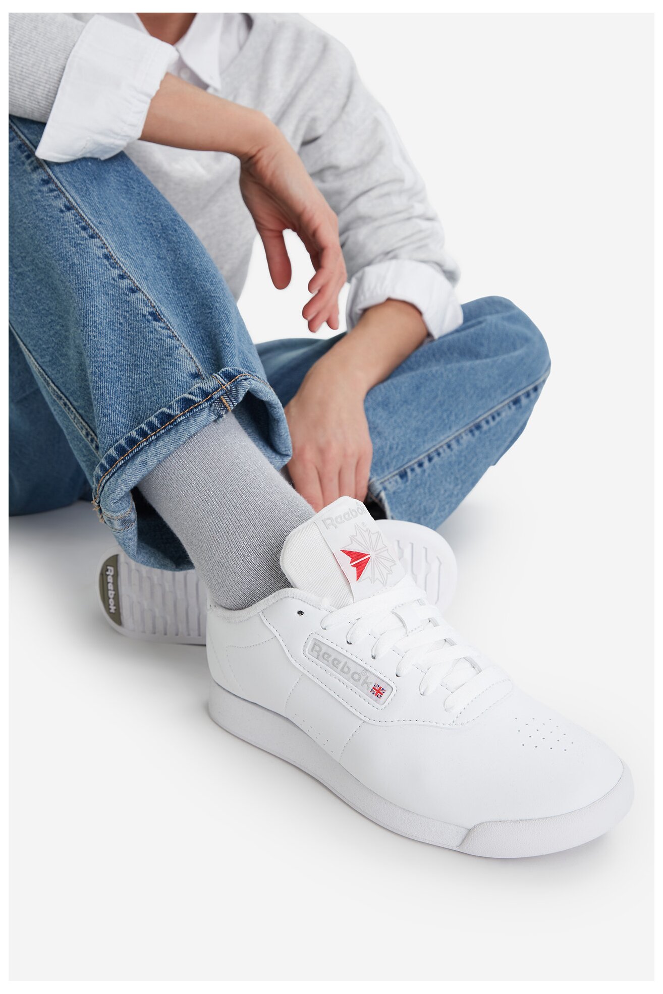 Obuwie sportowe Reebok C-PRINCESS 100000101 Biały