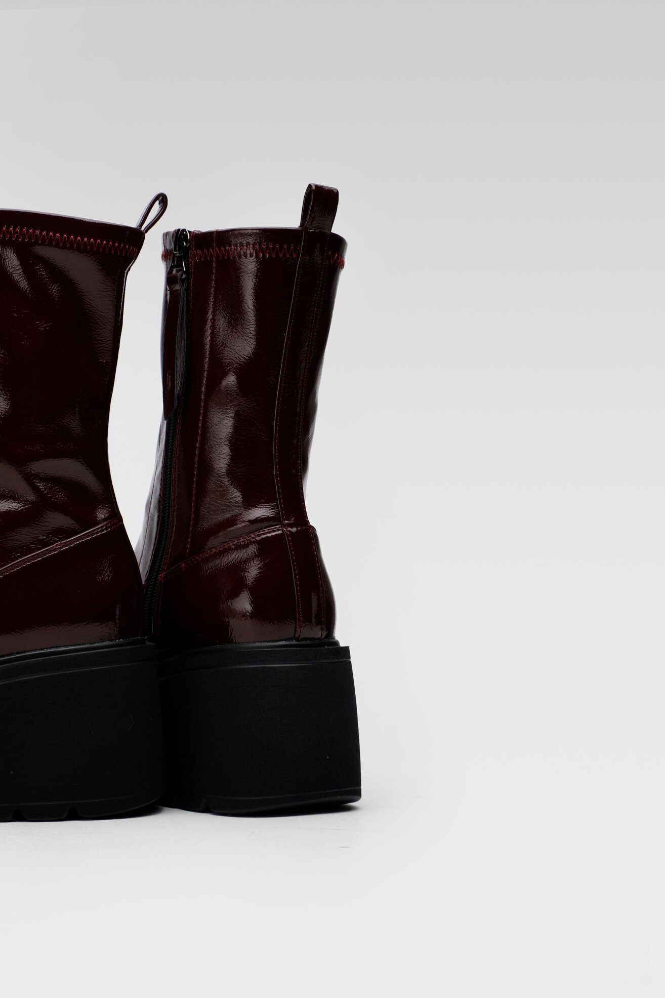 Botki Jenny Fairy LS5796-02A Bordowy